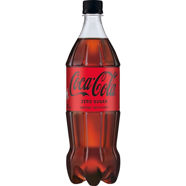 Coca-Cola Zero газированный напиток 1 л.